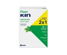 Kin Fluorkin burnos skalavimo skystis 2x500ml