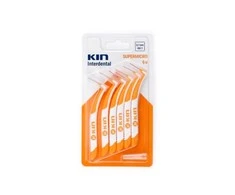 "Kin Supermicro" tarpdančių šepetėlis 6 vnt