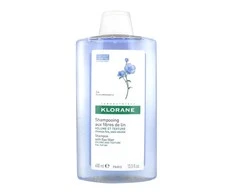 "Klorane" apimties ir tekstūros šampūnas su linų pluoštu 400ml