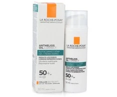 La Roche-Posay Anthelios Oil Correct SPF 50+ veido kremas nuo saulės riebiai odai, 50 ml