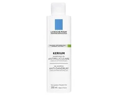 La Roche Posay Kerium Gel Šampūnas Nuo pleiskanų šampūnas nuo pleiskanų riebiai galvos odai, 200 ml
