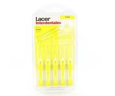 "Lacer Interdental Fine Straight" dantų priežiūra 6 U