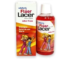 Lacer™ Fluoridas 0,05 Braškių burnos skalavimo skystis 500ml