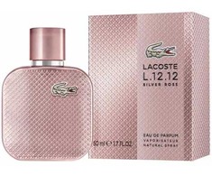 Lacoste L.12.12 Sidabrinis Rose EDP parfumuotas vanduo moterims, 50 ml
