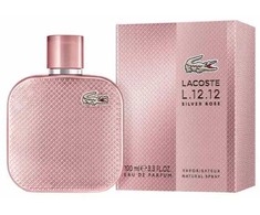 Lacoste L.12.12 Sidabrinis Rose EDP parfumuotas vanduo moterims, 100 ml