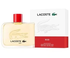 Lacoste Raudona EDT tualetinis vanduo vyrams, 125 ml