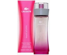 Lacoste Touch Of Rožinė EDT tualetinis vanduo unisex, 50 ml