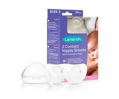 Lansinoh Contact Liners pagalbiniai maitinimo speneliai 24mm 2vnt
