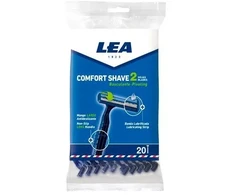 "Lea" scustuvas "Comfort Shave-2" 20vnt