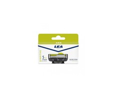 Lea Sensitive-4 skutimosi skustuvo pakeitimas 5 vnt