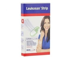 „Leukosan“ juostinis tvarstis 6x75 mm 2 vienetai Bsn Medical