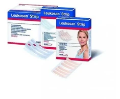 "Leukosan" siūlinės juostos 6 X 38 mm ir 6 X 75 mm 2 vienetai Bsn Medical