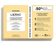 Lierac Sunissime Bronceado maisto papildas saugiam buvimui saulėje 2 x 30 vnt kapsulių