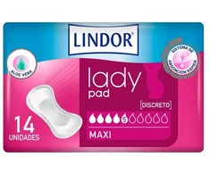 Lindor Light Urinary Incontinence Absorbent MoliMed Maxi 660 ml 14 vnt įklotų
