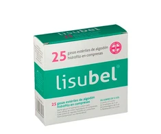"Lisubel" sterilios marlės pagalvėlėlės Hydrofolic Cotton Compresses 25U