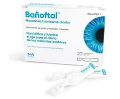 M4pharma Bañoftal Lubricante Ocular 20 Monodosis