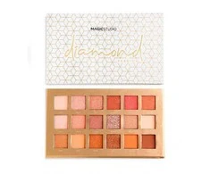 Magic Studio Powerful Cosmetics akių šešėlių paletė 18 spalvų Diamond