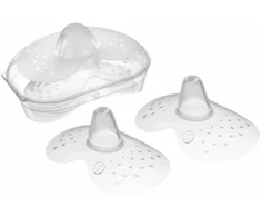 Mam Nipple Shields Silicone 2 Pieces Small Size S