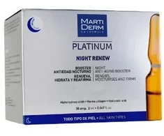 Martiderm Platinum Night Renew 30x2ml ampulės
