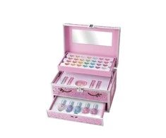 Martinelia Unicorn Big Glitter Case dekoratyvinės kosmetikos lagaminas vaikams