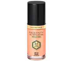 "Max Factor Facefinity 3in1 Primer, maskuoklis ir makiažo pagrindas 80-Bronze" 30ml