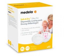 Medela Vienkartiniai Absorbentiniai Diskai 60Vnt