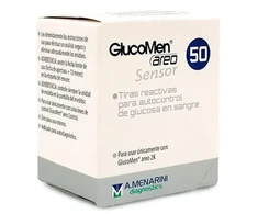 MENARINI Berlin-Chemie Glucomen Areo Sensor Glucosa 50 Tiras