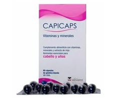 Menarini Capicaps Maisto papildas Plaukam ir nagam 60 kapsulių