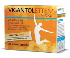 Merck Vigantoletten Vitamina D3 Sticks 30 Unidades