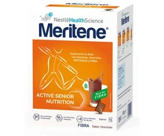 Meritene Active Senior Nutrition šokolado skonio turtingas skaidulų kokteilis 14 vokų