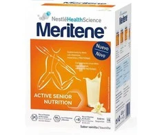 Meritene Meriteno vanilės skonio kokteiliai 15 vnt