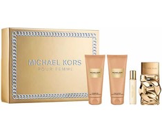 Michael Kors Pour Femme Eau De Parfum Purškiklis, 100 ml Set 4 Pieces