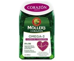 MOLLER´S Mollers širdies omega-3 80 kapsulių