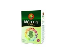 MOLLER´S "Möller's Total Multivitamins + Omega-3 (28 tabletės + 28 kapsulės)