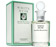 Monotheme Baltas Musk Feminino EDT Purškiklis 100ml