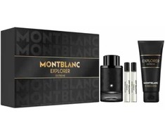 Mont Blanc Montblanc Explorer Extreme Eau De Parfum Purškiklis, 100 ml Set 4 Pieces