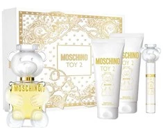 Moschino Toy 2 rinkinys moterims (EDP, 100 ml + kūno losjonas, 100 ml + dušo gelis, 100 ml + EDP, 10 ml)