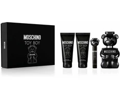 Kvepalų rinkinys vyrams Moschino Toy Boy (EDP, 100 ml + dušo želė, 100 ml + kūno losjonas, 100 ml + EDP, 10 ml)