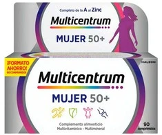 Maisto papildai moterims Multicentrum Woman 50+ 90 tablečių