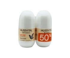 Mussvital Botanics Dezodorantas Nature 75ml rinkinys 2 vienetai