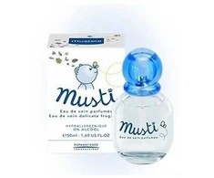 Mustela Musti Eau De Soin Fragrance Delicate Cologne Vanduo, 50 ml