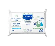 "Mustela" ekologiškos drėgnos servetėlėlės 60vnt