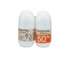Musvital Mussvital Botanics Dezodorantas Forte 75ml rinkinys 2 vienetai