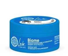 "Natura Siberica Lab Biome" skaistinantis ir drėkinantis naktinis akių pleistras 50ml