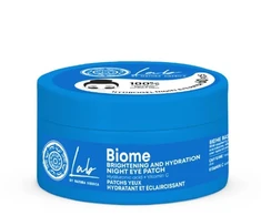 "Natura Siberica Lab Biome" skaistinantis ir drėkinantis naktinis akių pleistras 50ml