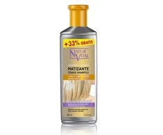 "Naturvital Sidabrinis Skirtas šviesiems plaukams" šampūnas 400ml