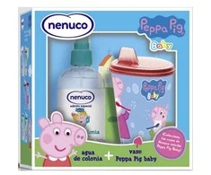 Nenuco Peppa Pig Eau De Cologne Purškiklis 240ml rinkinys 2 vnt