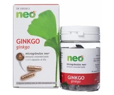 Neo Ginkgo Biloba mikrogranulės 45 kapsulės