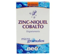 "Neo Microgranules" cinko nikelio kobalto 50 kapsulių