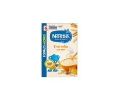 Nestle košė 8 rūšių pilno grūdo dribsniai su medumi 6 mėn
